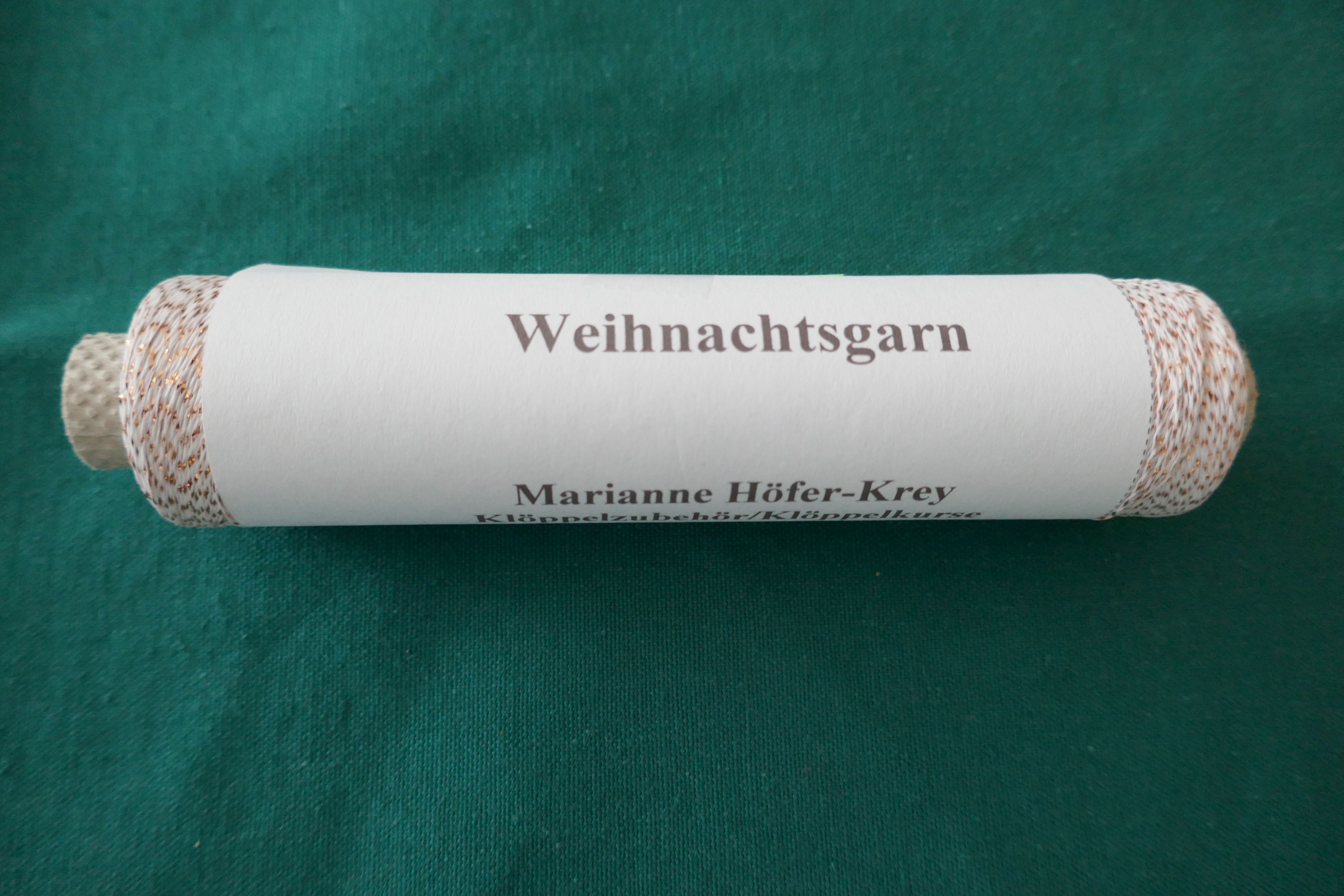 Weihnachtsgarn kupfer