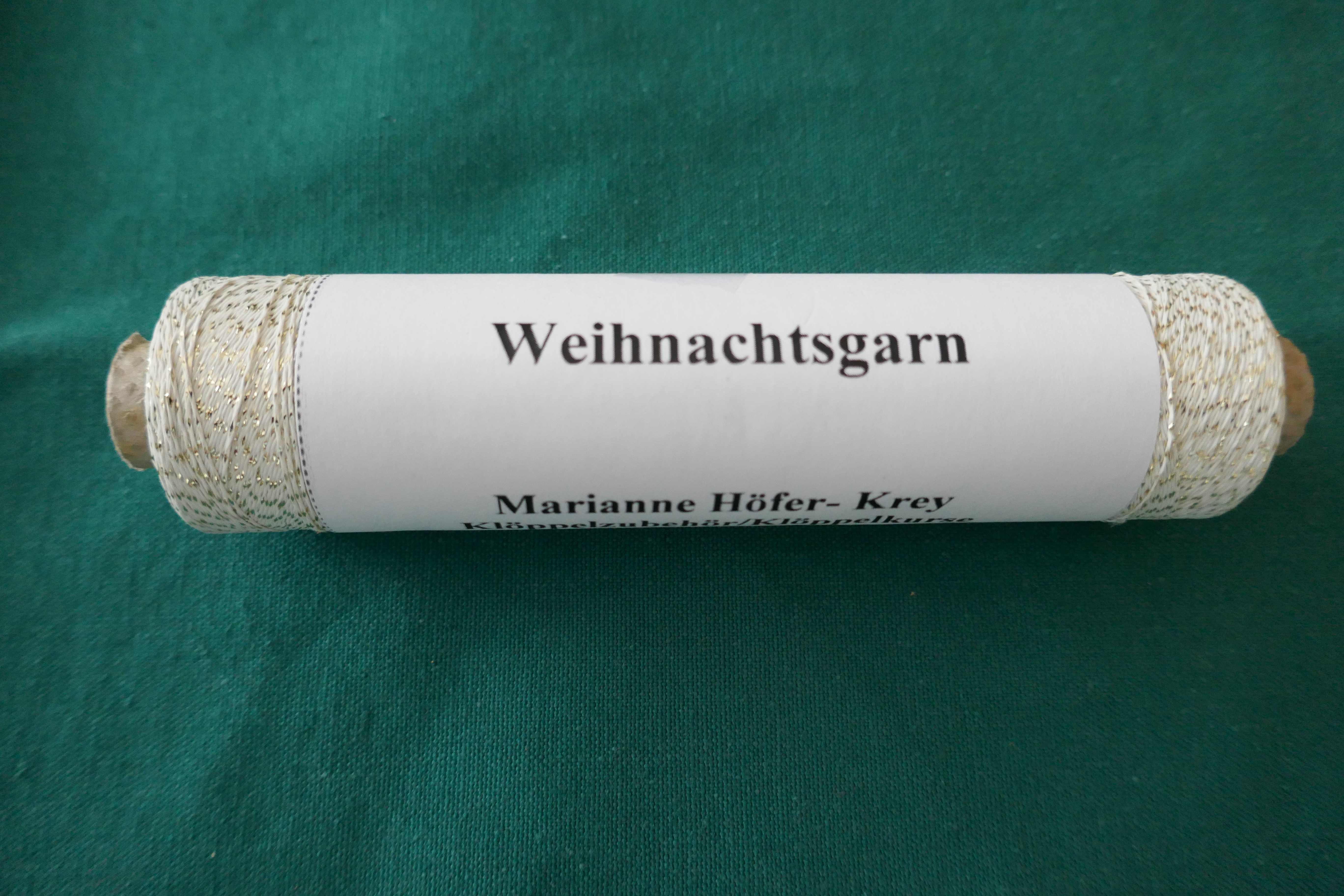 Weihnachtsgarn gold
